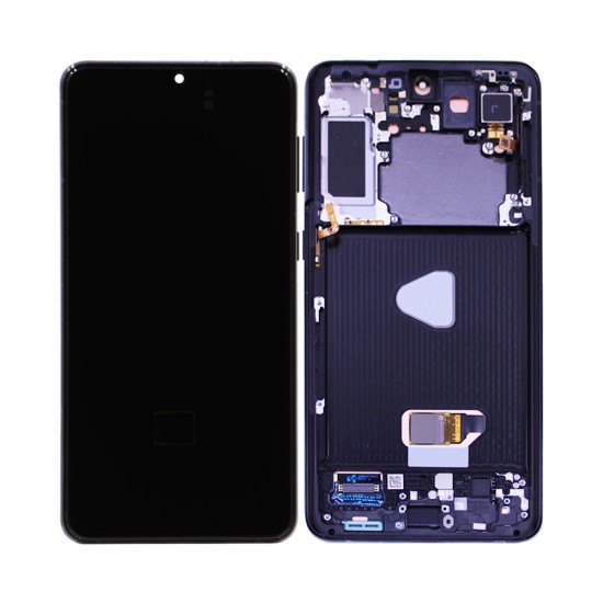 Touch+Display+Frame Samsung Galaxy S21 Plus 5G/G996 Service Pack Phantom Black Touch+Display+Frame Samsung Galaxy S21 Plus 5G/G996 Service Pack Phantom Black